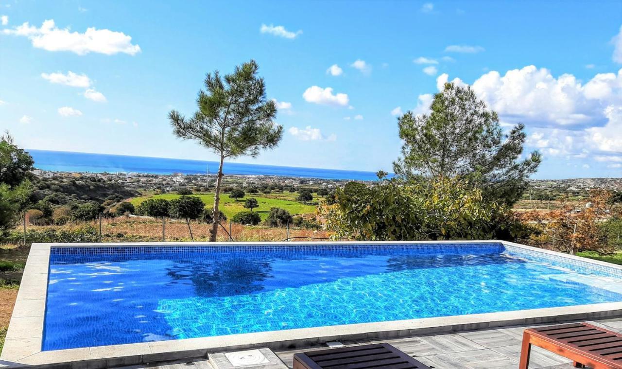 Villa Gavriel - Peyia Villa With Breathtaking Sea View, Peyia Villa With Private Pool, Secluded, Huge Outdoor Space, Mountain Views Экстерьер фото
